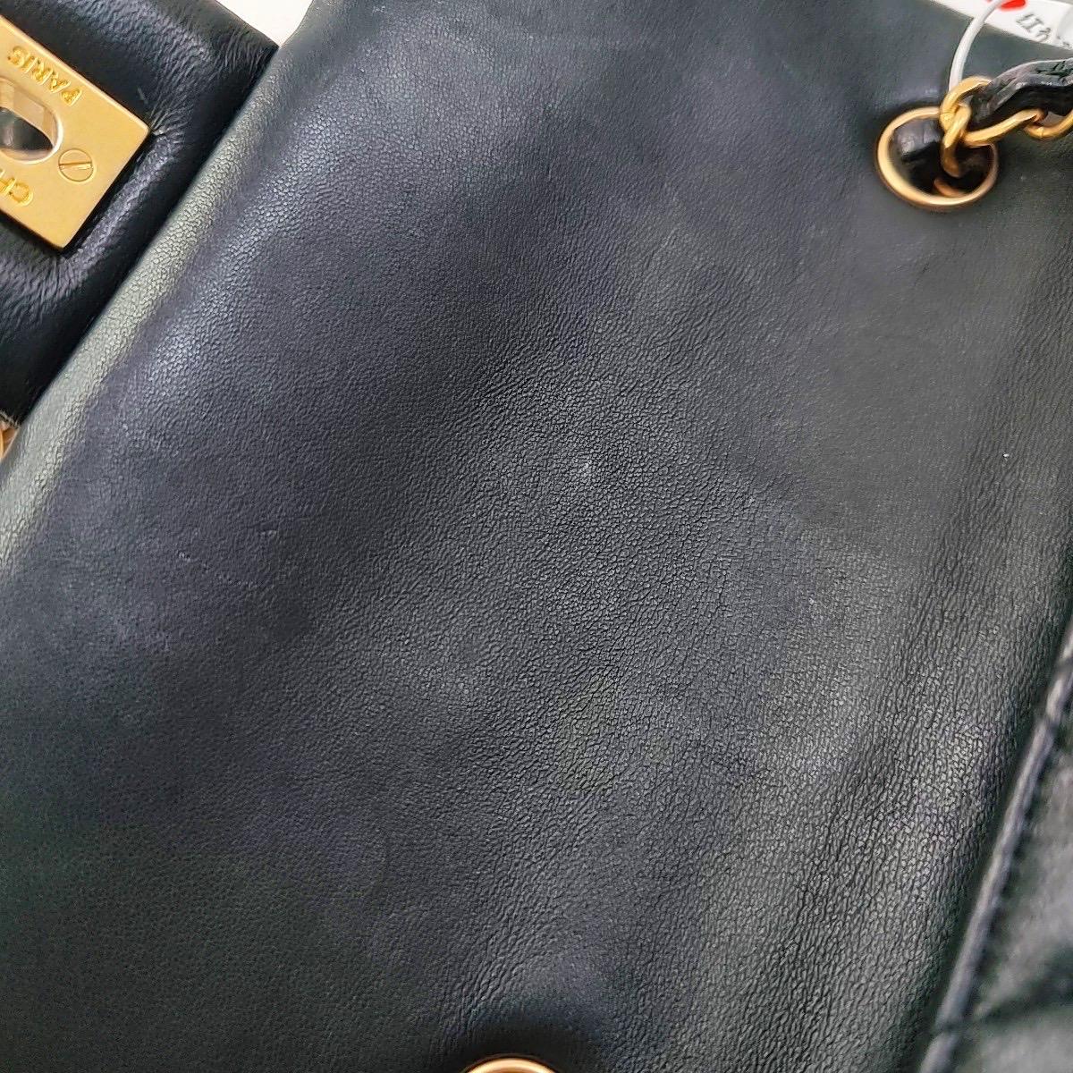 Chanel Classic Flap Mini Egyptian Amulet Black Lambskin Leather Gold Hardware For Sale 4
