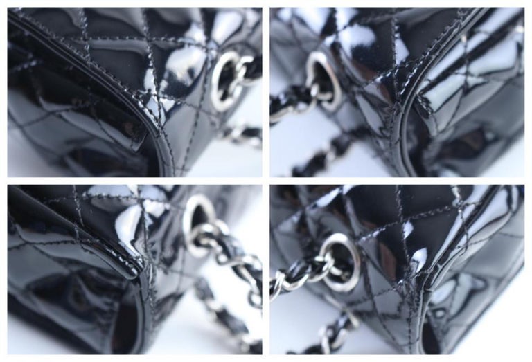 Chanel Classic Flap Quilted Secret Label 1cr0522 Black Leather Shoulder ...