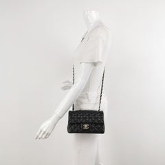 Chanel Classic Flap Rectangular Mini Black Lambskin Leather Gold HW 2016-17