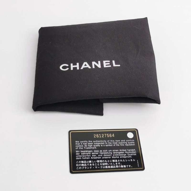 Chanel Classic Flap Rectangular Mini Chevron Quilted Calfskin Leather Black 2