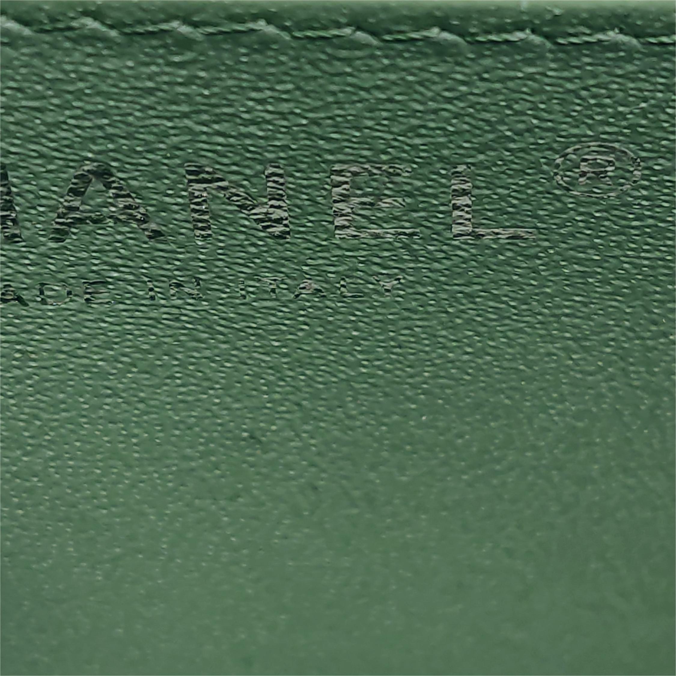 Chanel Classic Flap Rettangolare Mini Greene & Greene Silver Hardware 2016 in vendita 3
