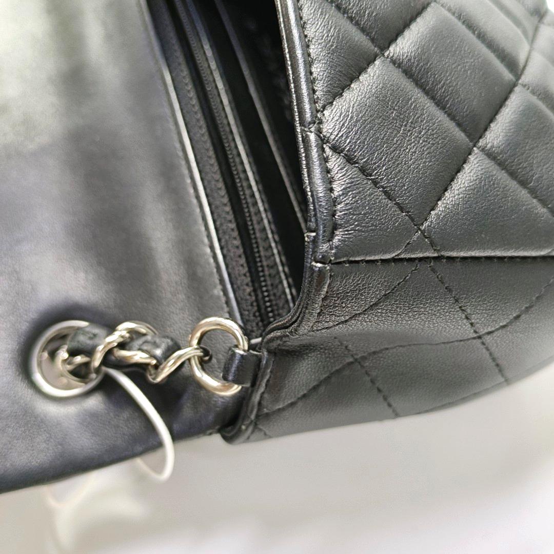 Chanel Classic Flap Rectangular Mini Midnight Navy Black Lambskin 9