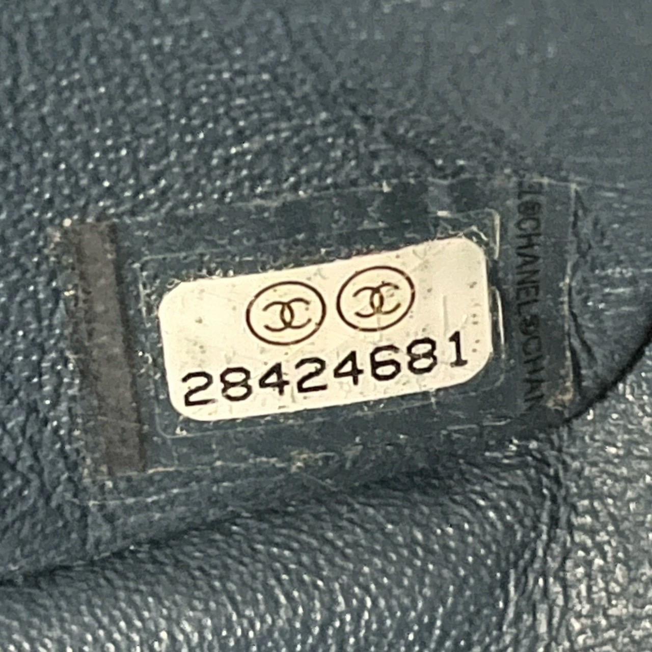 Chanel Classic Flap Rectangular Mini Navy Lambskin, 2019 14