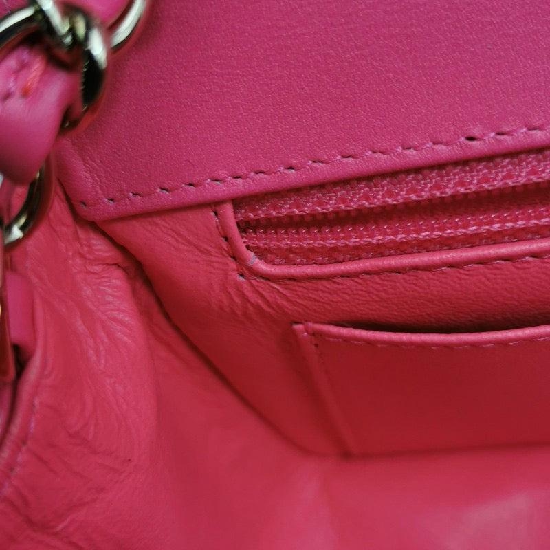 Chanel Classic Flap Rectangular Mini Pink Patent Leather Gold-tone Hardware 2019 6
