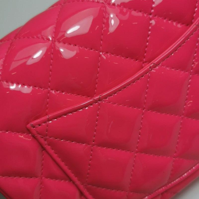 Chanel Classic Flap Rectangular Mini Pink Patent Leather Gold-tone Hardware 2019 8