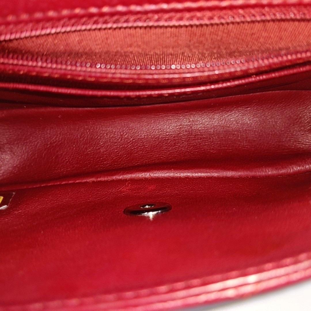 Chanel Classic Flap Rectangular Mini Red Caviar L… - image 7