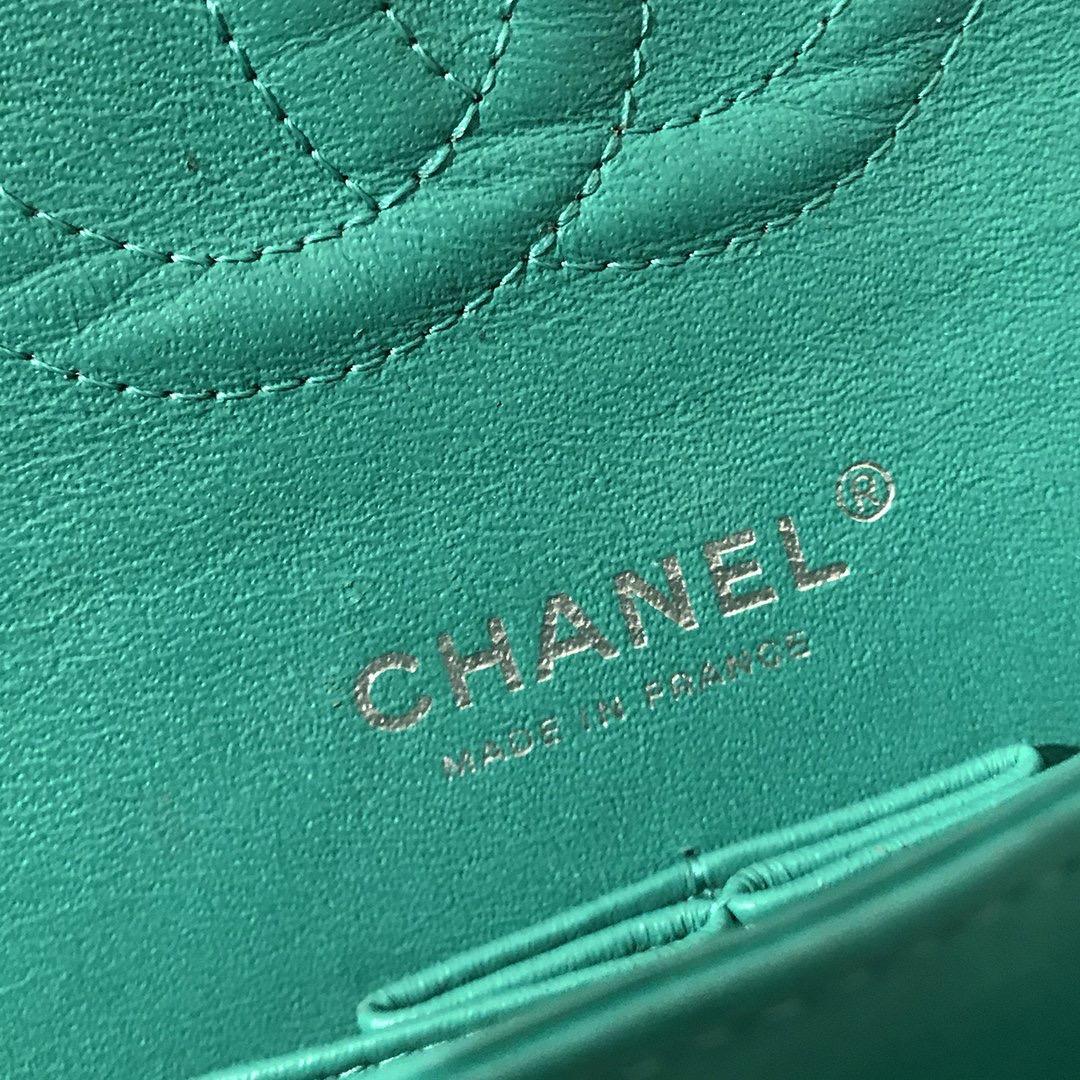 Chanel Classic Flap Sea Foam Green  2