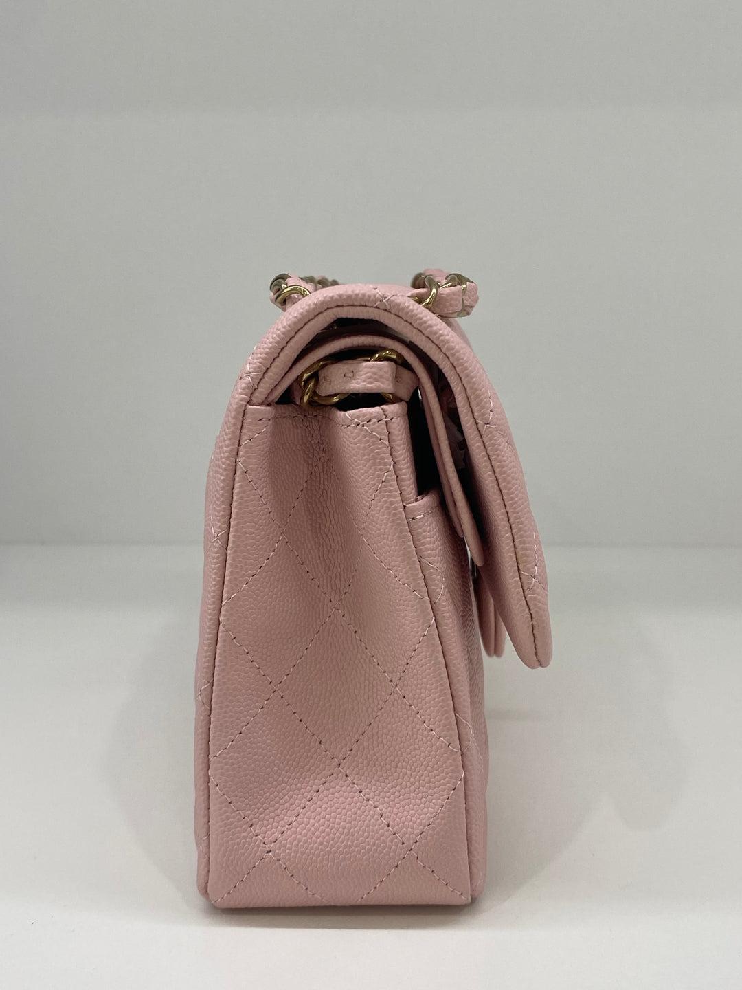 Chanel Classic Flap Small Soft Pink CGHW 6