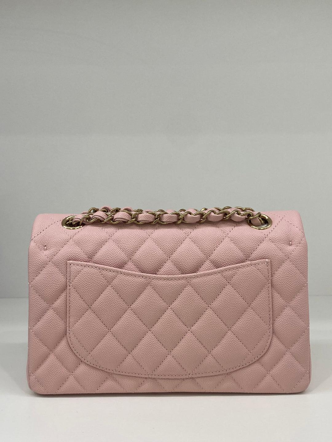Chanel Classic Flap Small Soft Pink CGHW 3