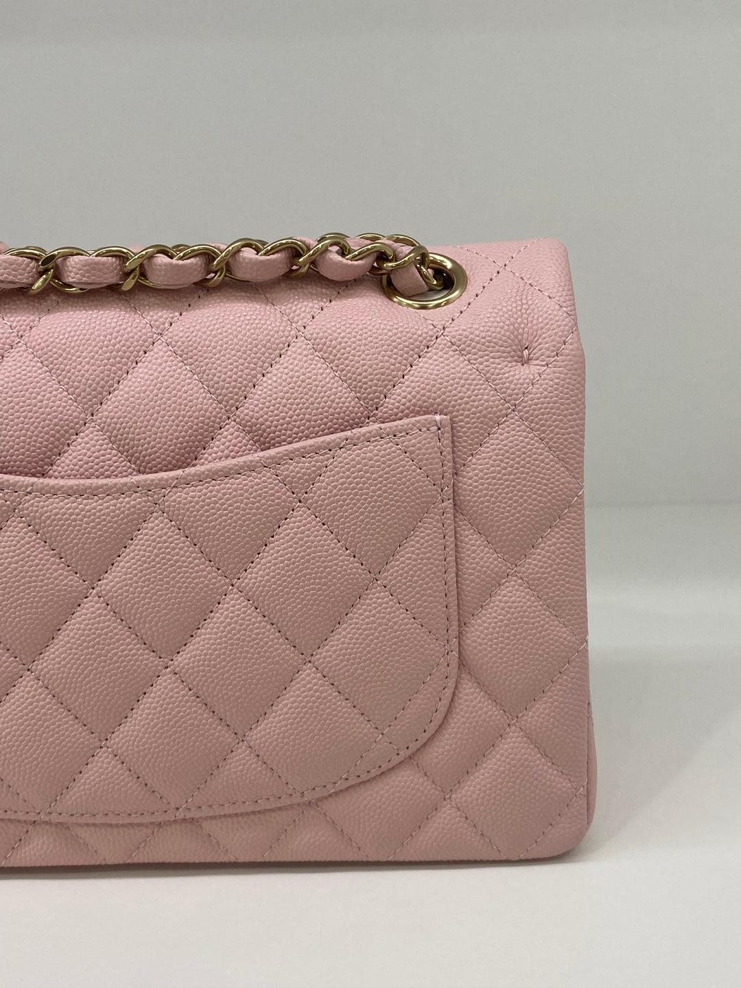 Chanel Classic Flap Small Soft Pink CGHW 4