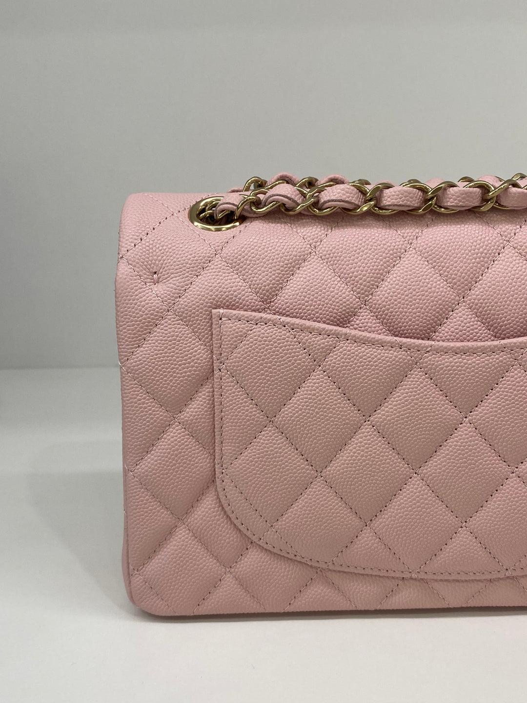 Chanel Classic Flap Klein Soft Pink CGHW 5