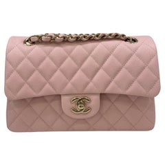Chanel Classic Flap Klein Soft Pink CGHW