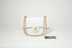 Chanel Classic Flap Small White Lambskin