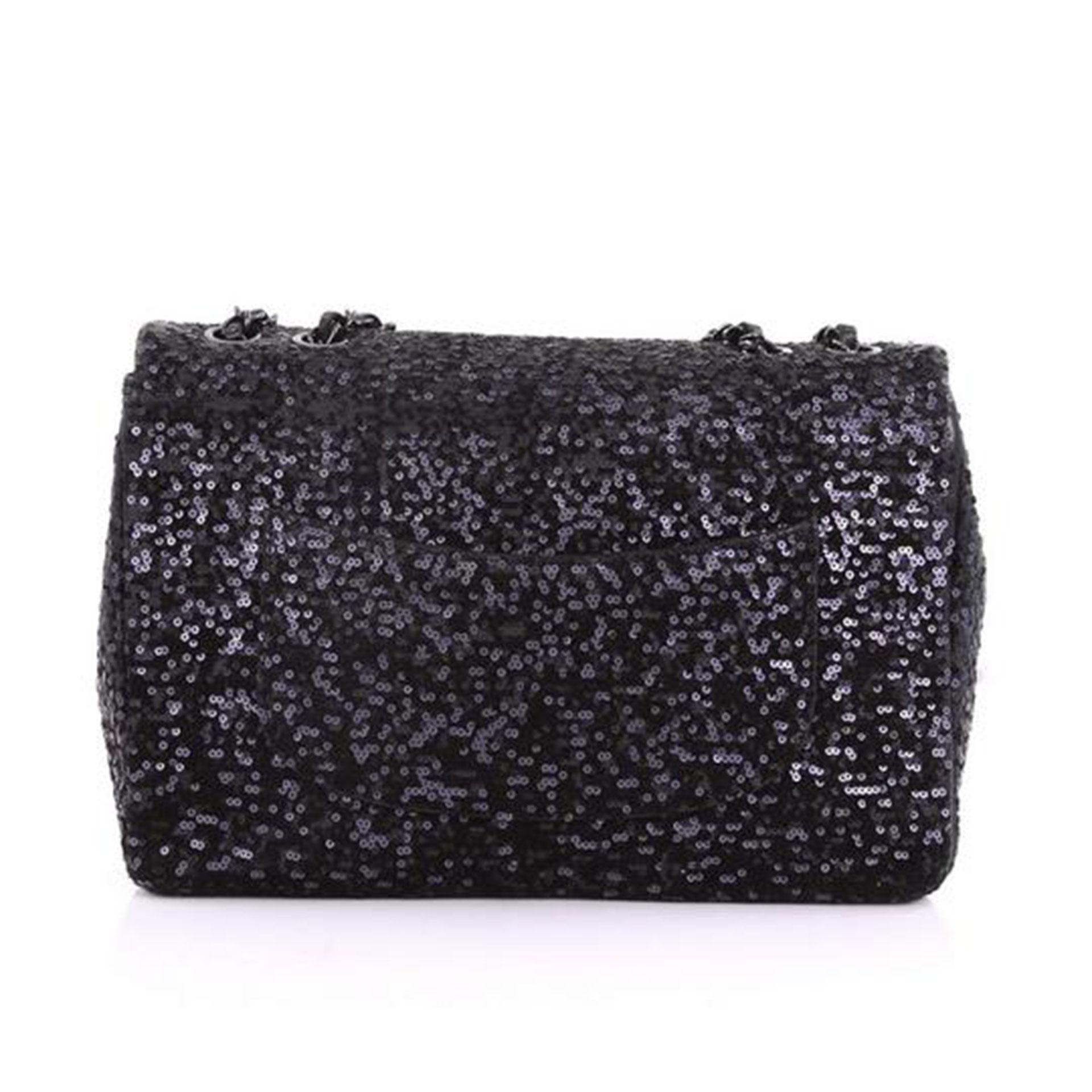 chanel sequins bag