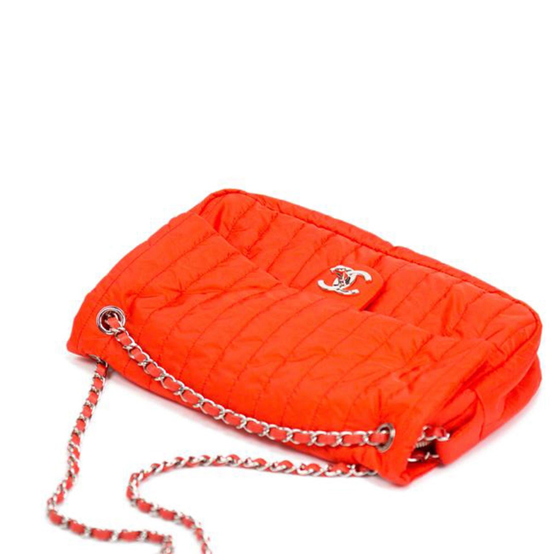orange chanel bag