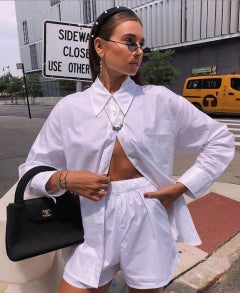 Chanel 1997 Kelly Classic Flap Top Handle Rare Vintage Black Canvas Satchel Bag