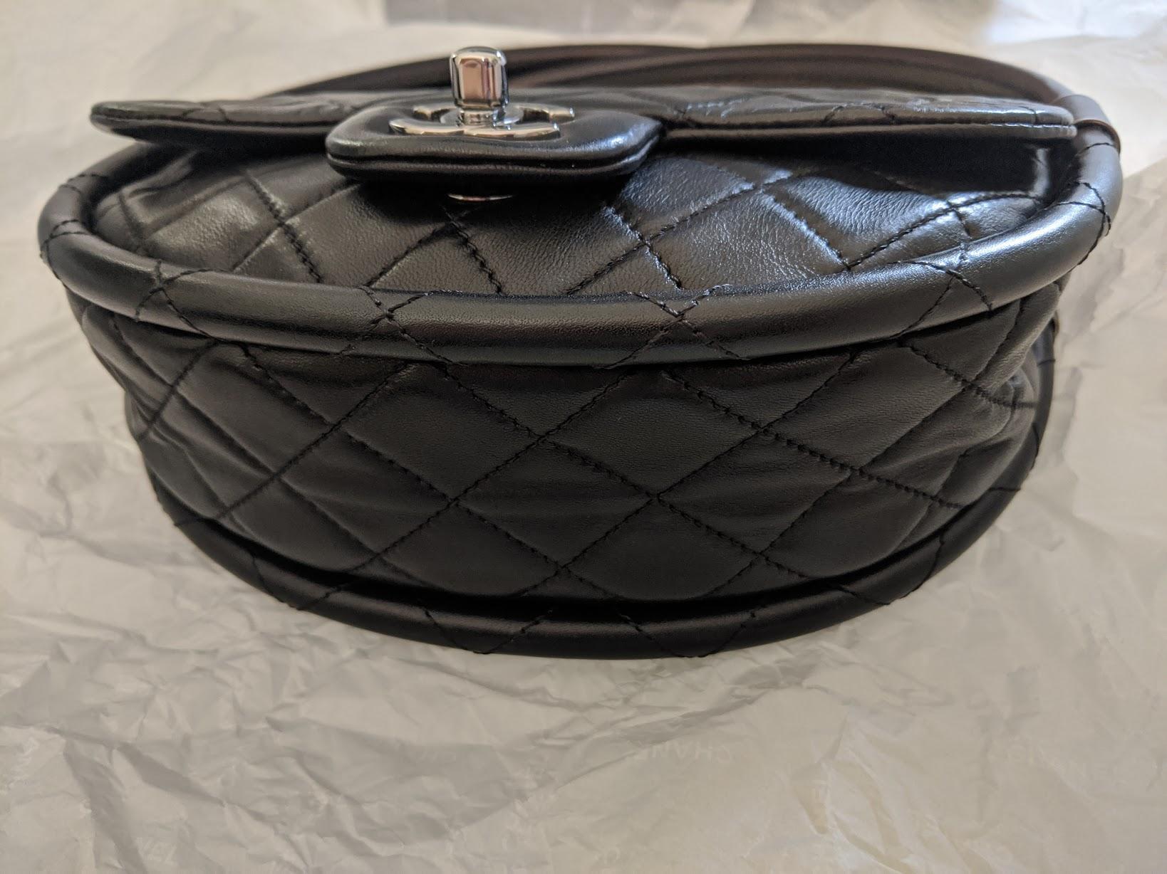 Chanel Classic Flap Tote Mini Hula Hoop Clutch Bag Limited Edition In Excellent Condition In Miami, FL