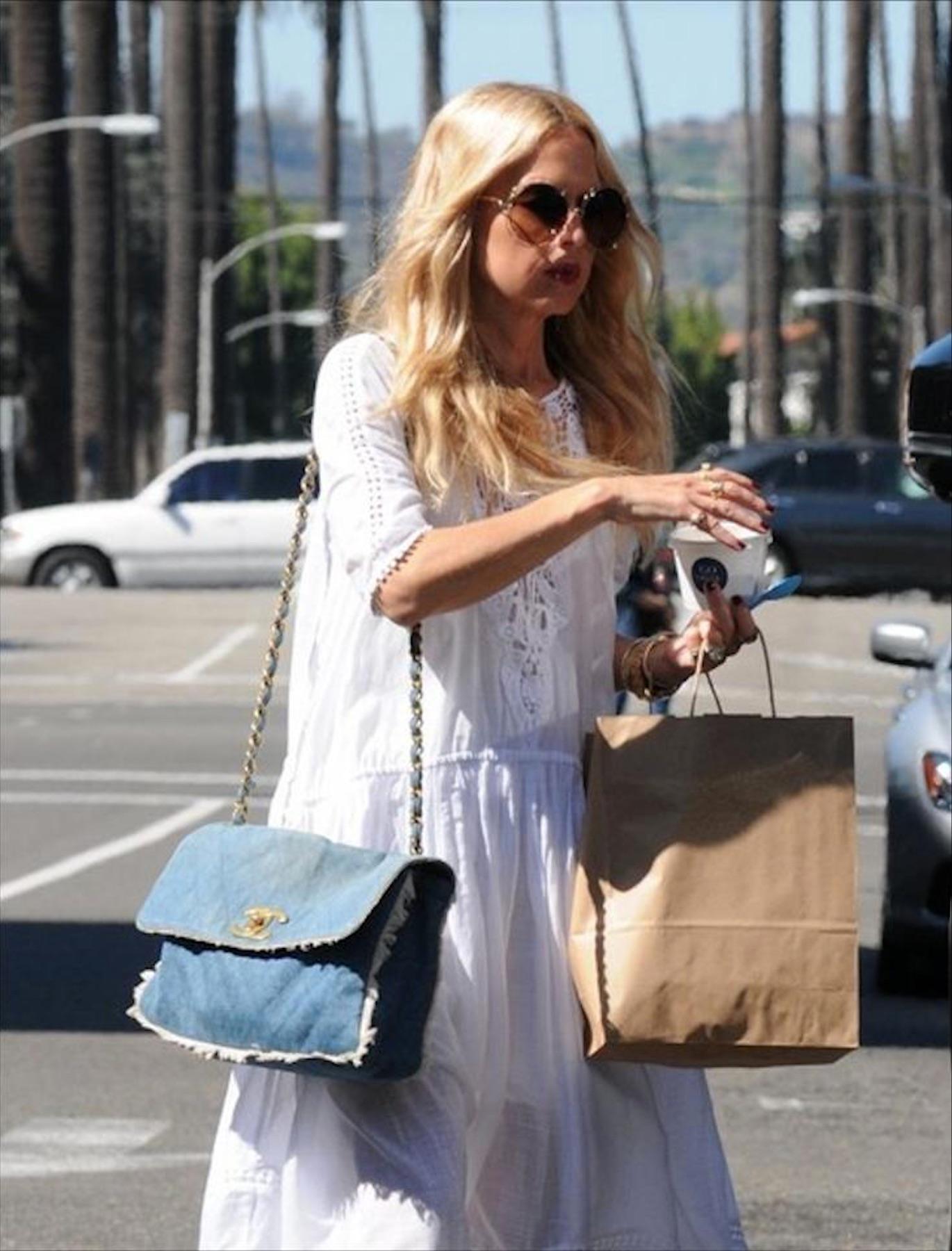 denim chanel bag