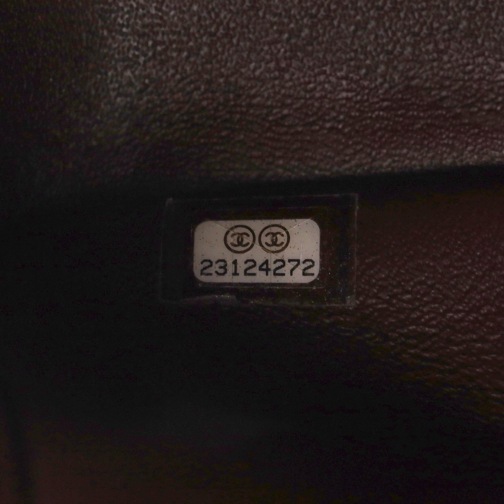 Chanel Classic Jumbo Bolso Doble Solapa Piel Caviar en venta 5