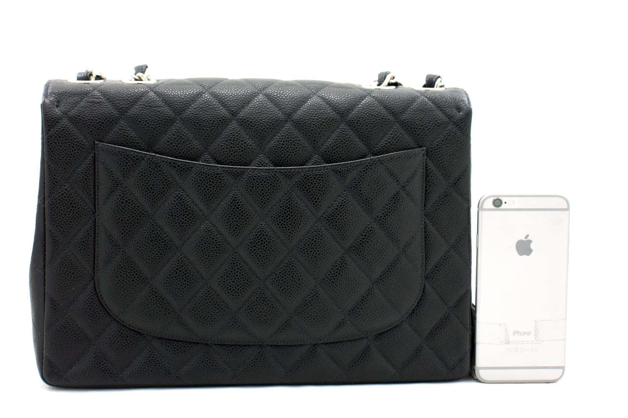 large grained classic flap chanel