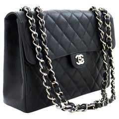 Chanel Bags Large Black - 299 For Sale on 1stDibs  black chanel bag, chanel  large bag, chanel big bag