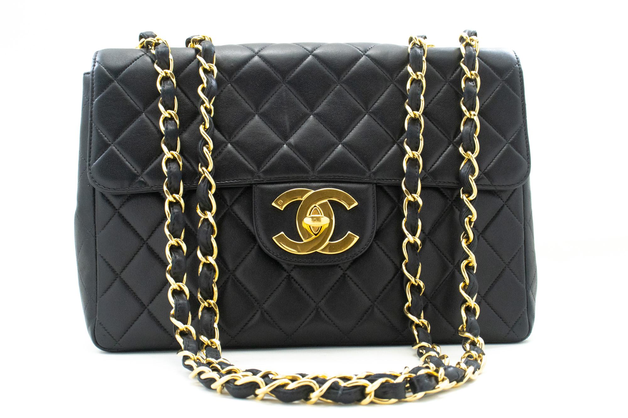 An authentic CHANEL Classic Large 11