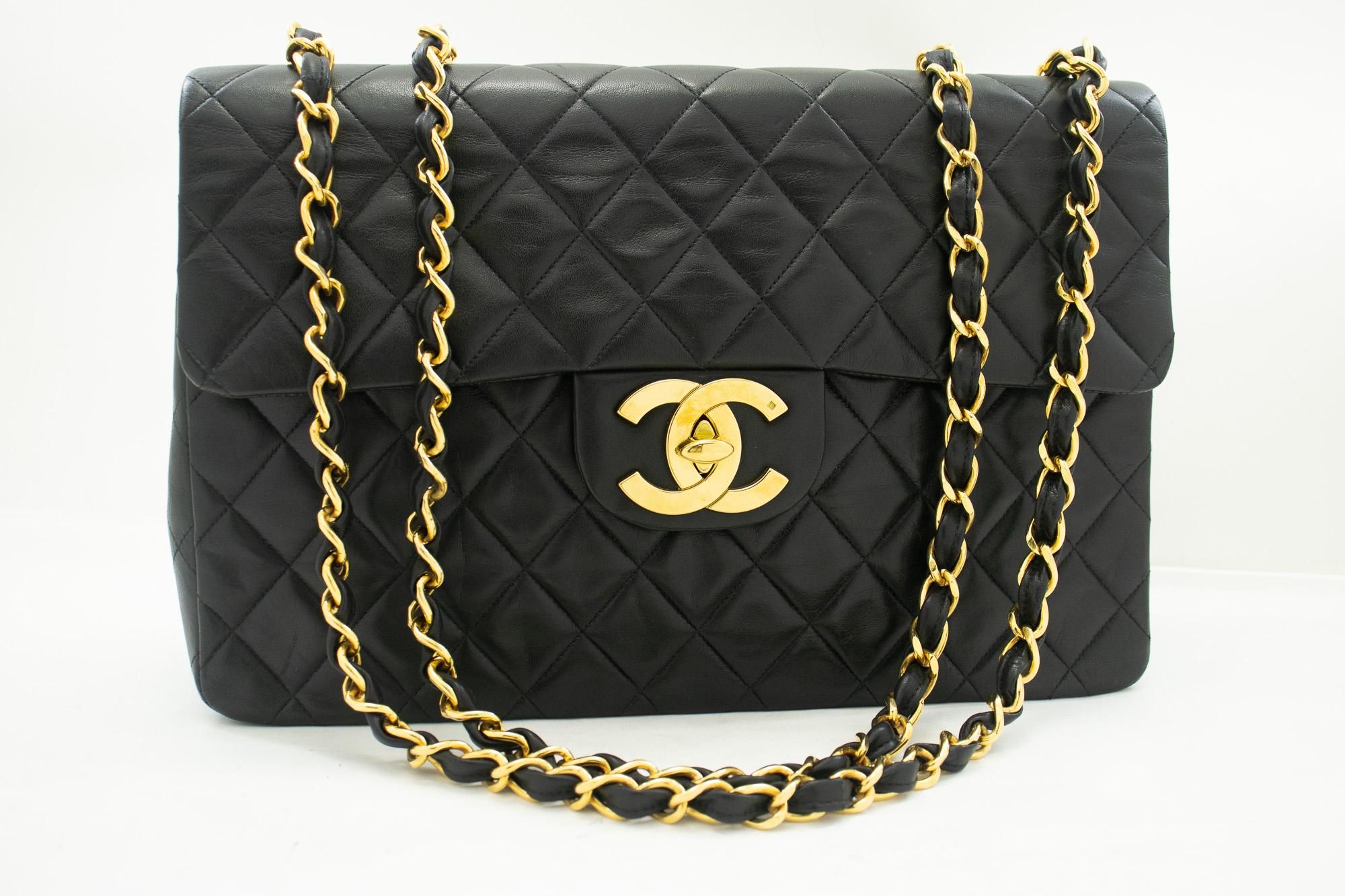 An authentic CHANEL Classic Large 13