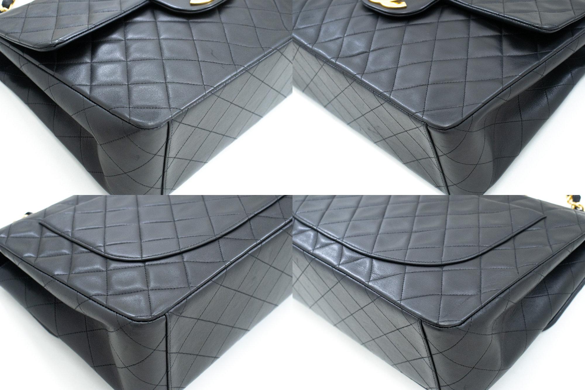 CHANEL Classic Bolso grande con solapa y cadena de 13