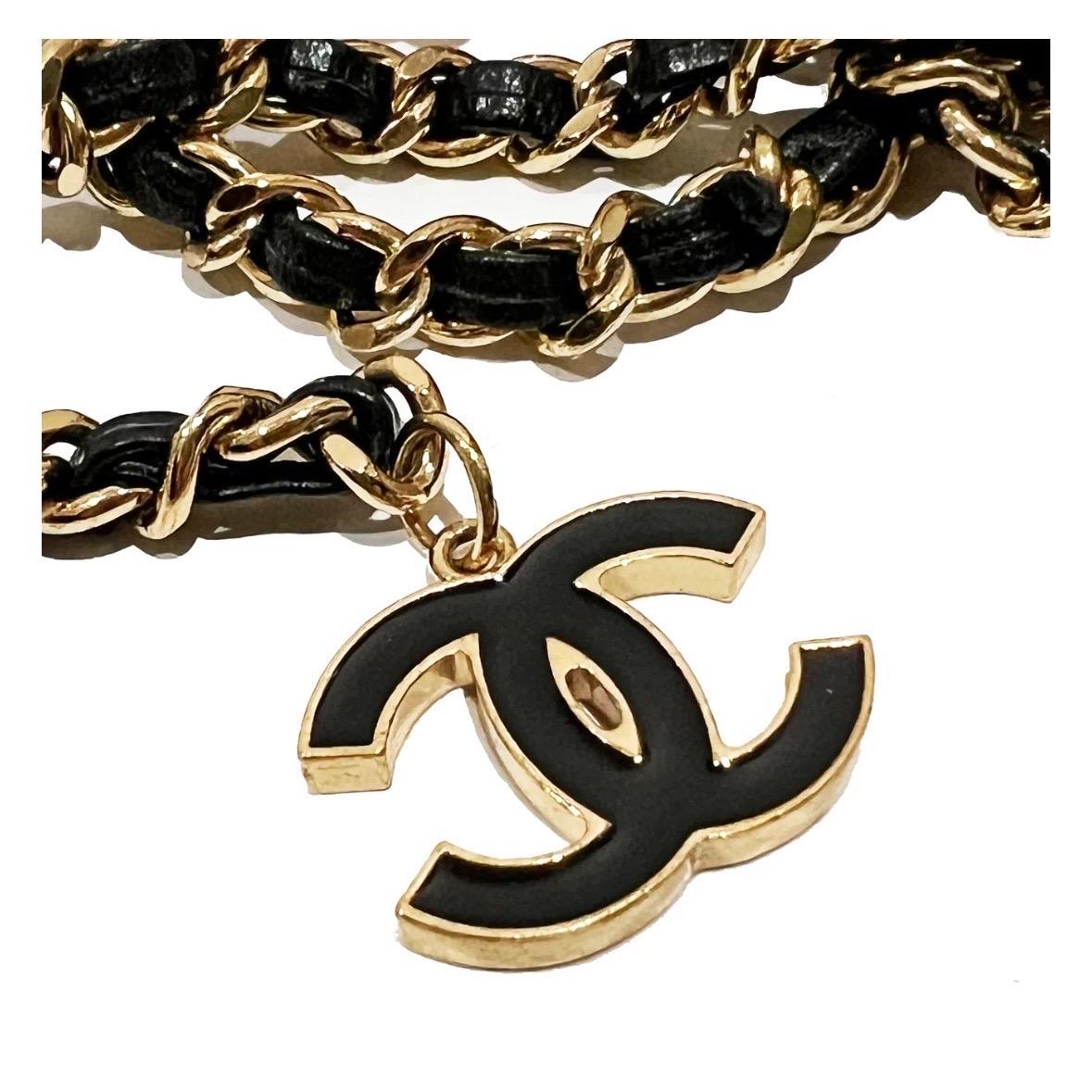 Women's Chanel Classic Leather Chain Belt (2004)