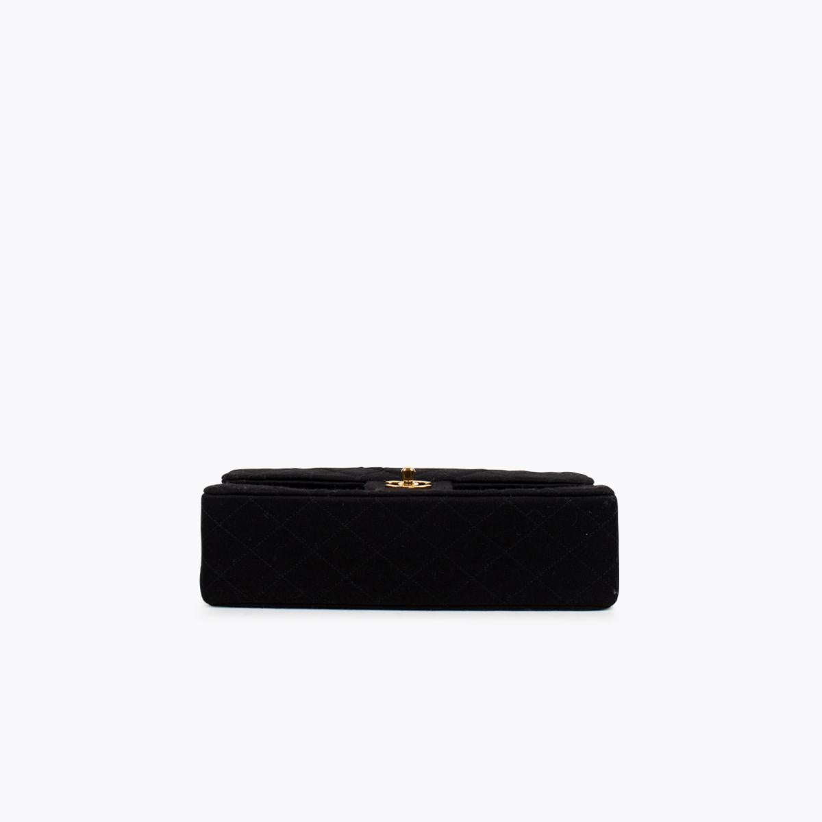 chanel jersey flap bag