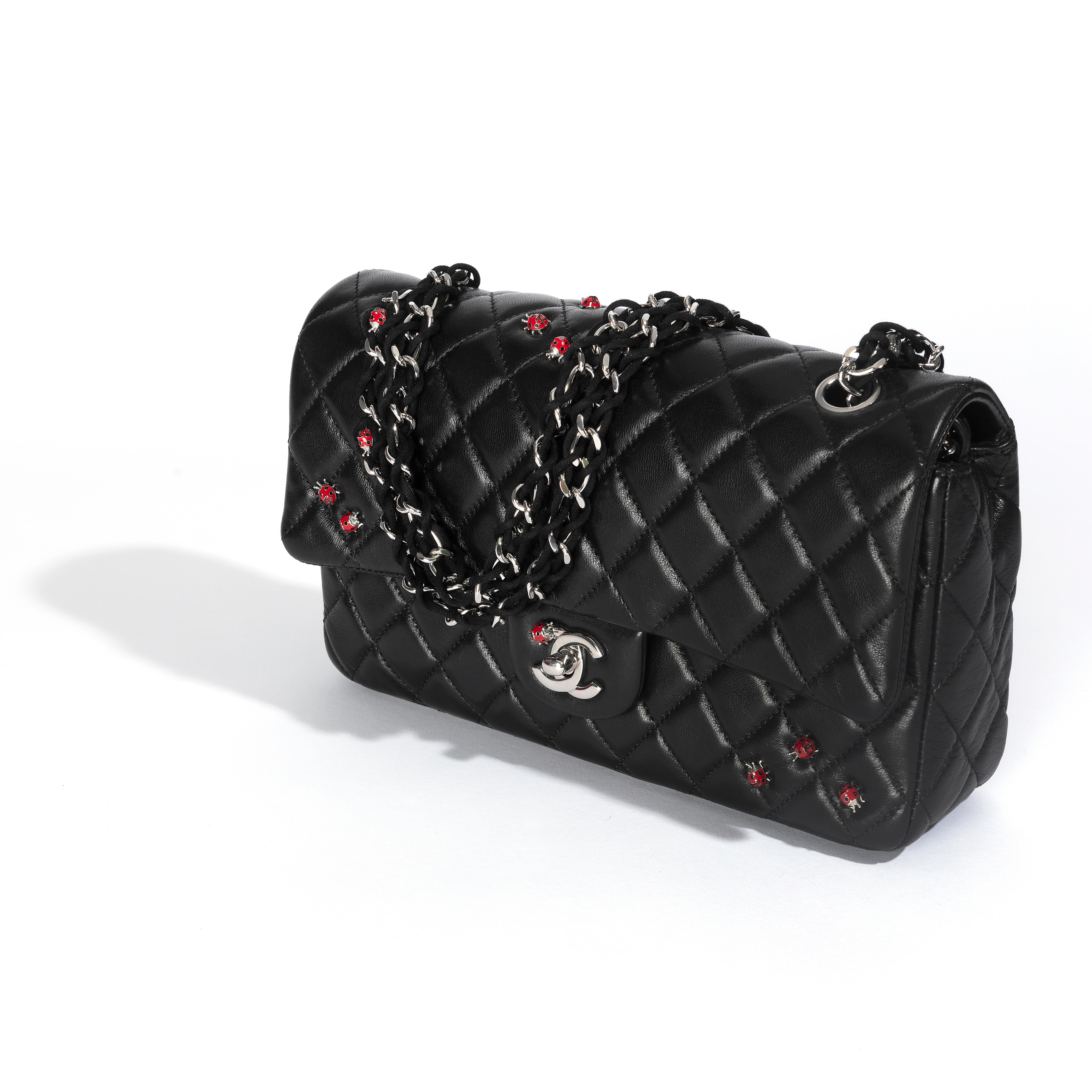 Women's or Men's Chanel Classic Medium Ladybug Flap Bag