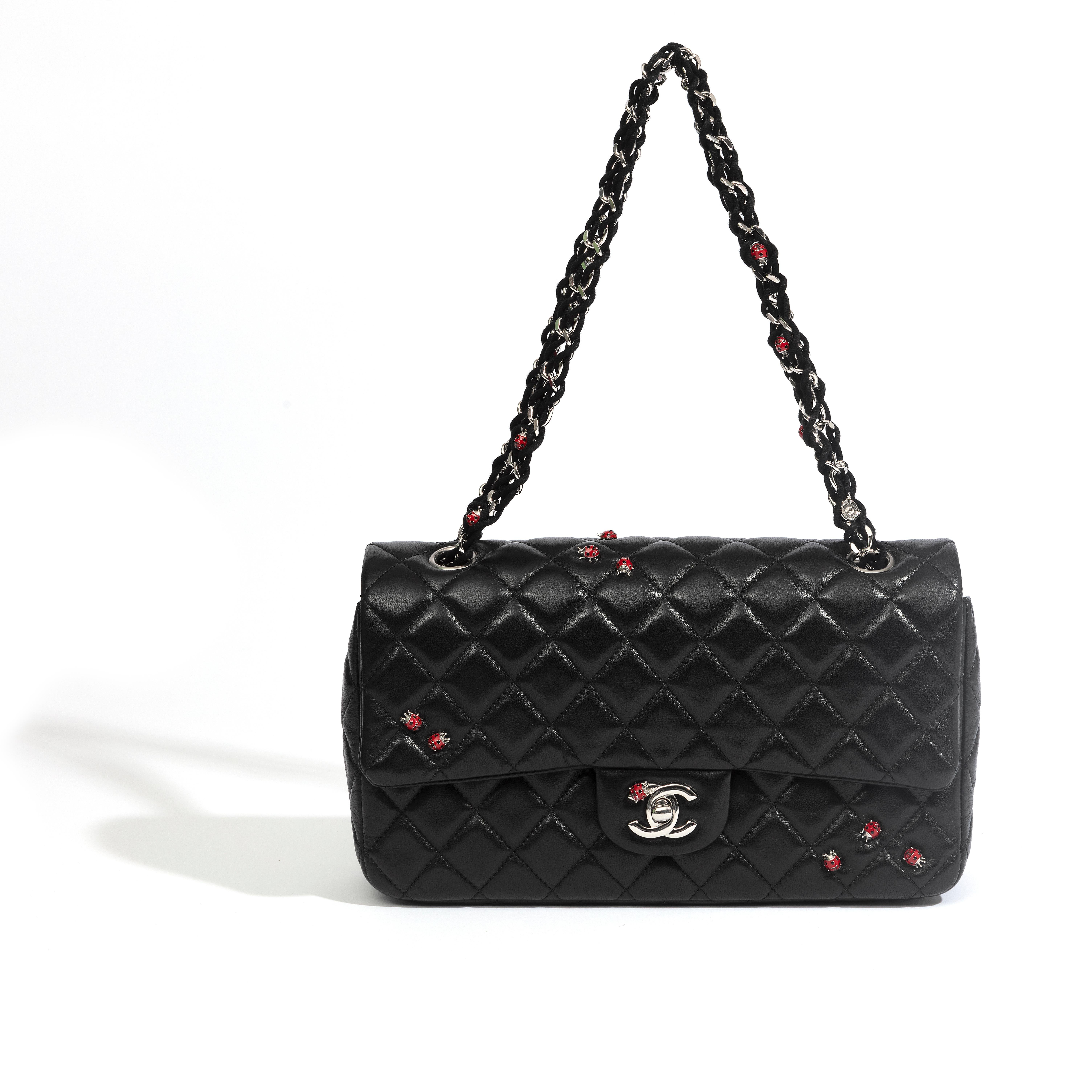 Chanel Classic Medium Ladybug Flap In Excellent Condition For Sale In London, GB