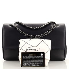 Chanel Classic Pure Double Flap Bag Calfskin Medium