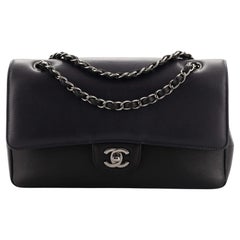 Chanel Classic Pure Double Flap Bag Calfskin Medium