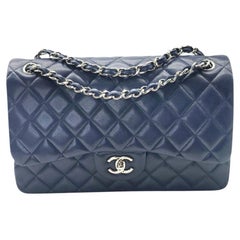 Chanel Classic Quilted Caviar Jumbo Double Flap Bag