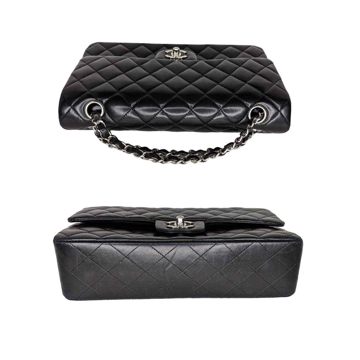 Chanel Classic Quilted Lambskin Double Medium Flap 1