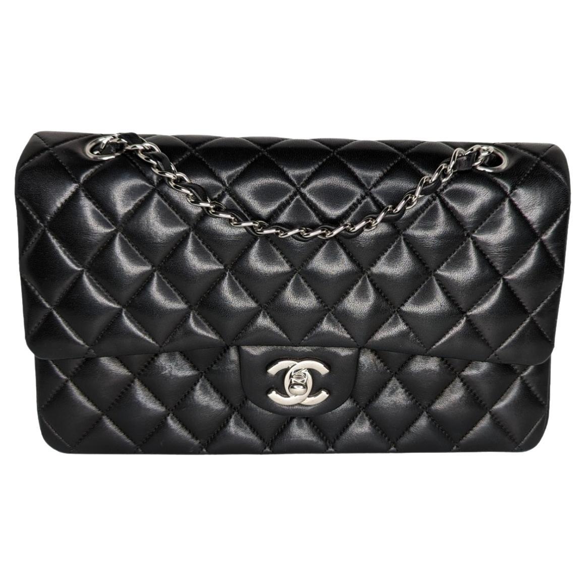 Chanel Classic Quilted Lambskin Double Medium Flap