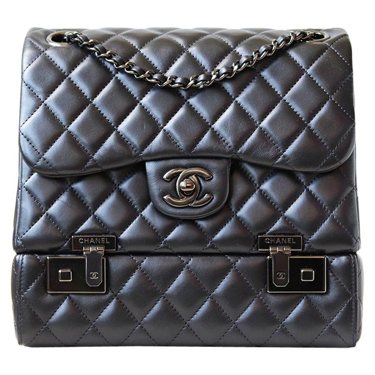 Chanel Classic Quilted Luggage Box Flap Bag