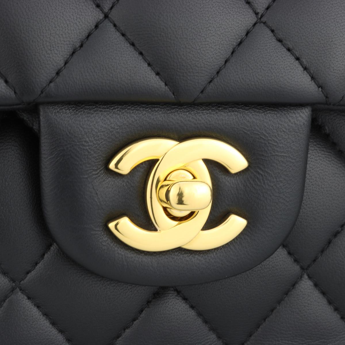 chanel classic flap medium lambskin gold hardware