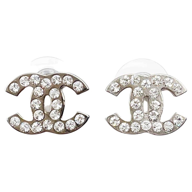 Chanel Crystal Earrings - 249 For Sale on 1stDibs
