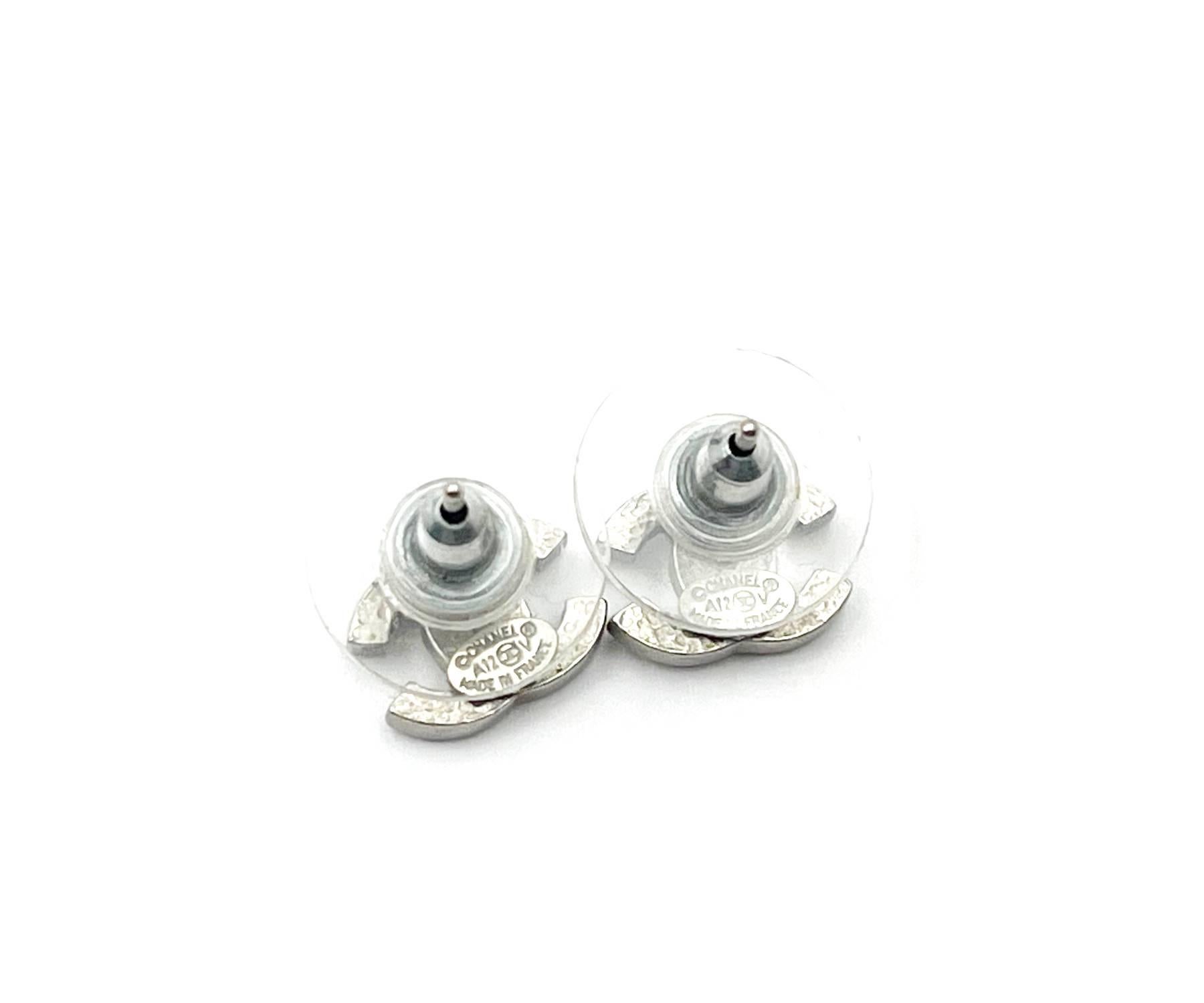 chanel mini earrings