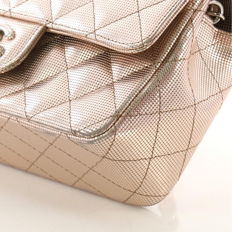 Women's Chanel Classic Single Flap Bag Pixel Effect Quilted Calfskin Mini
