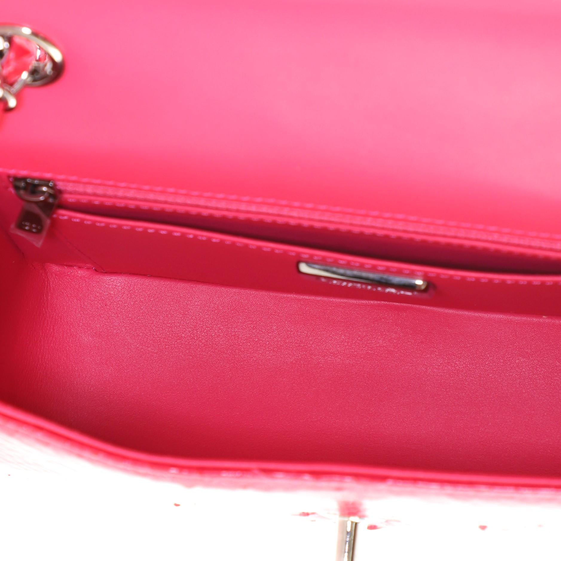 Women's or Men's Chanel Classic Single Flap Bag Python Mini