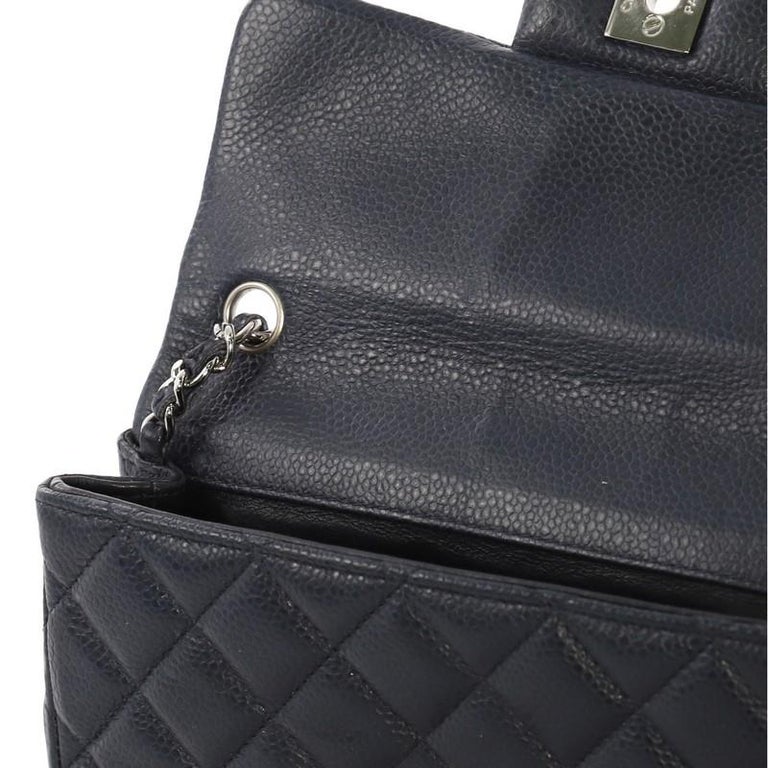Chanel Classic Single Flap Bag Quilted Caviar Extra Mini at 1stDibs