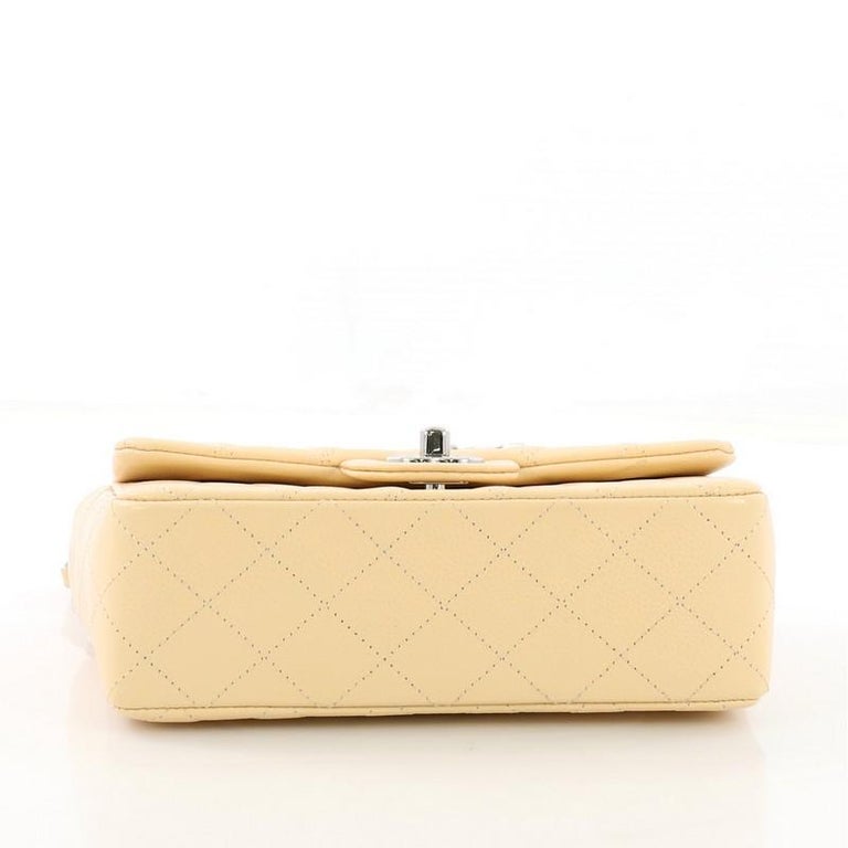 Chanel Classic Single Flap Bag Quilted Caviar Mini at 1stDibs