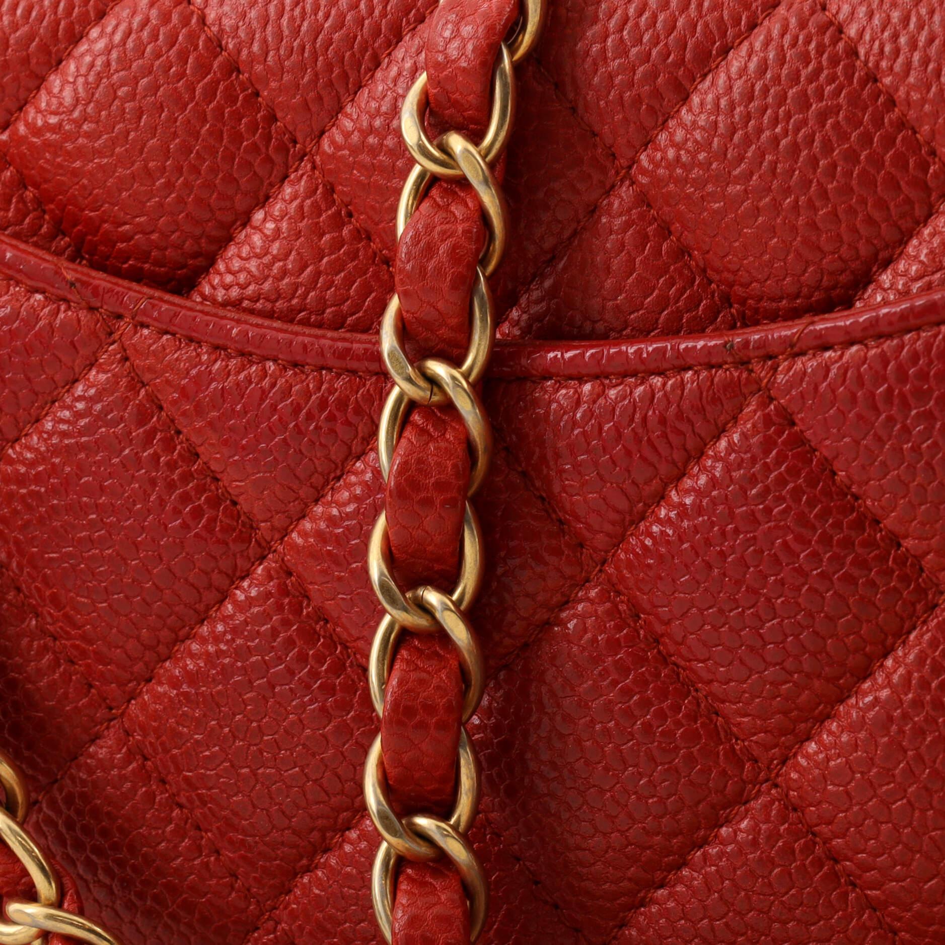 Chanel Classic Single Flap Bag Quilted Caviar Mini 4