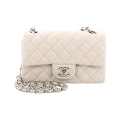 Chanel Classic Single Flap Bag Quilted Caviar Mini