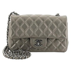 Chanel Classic Single Flap Bag Quilted Caviar Mini 