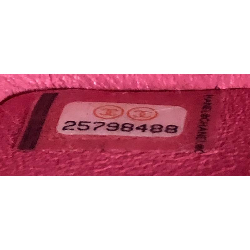 Chanel Classic Single Flap Bag Quilted Iridescent Caviar Mini 2