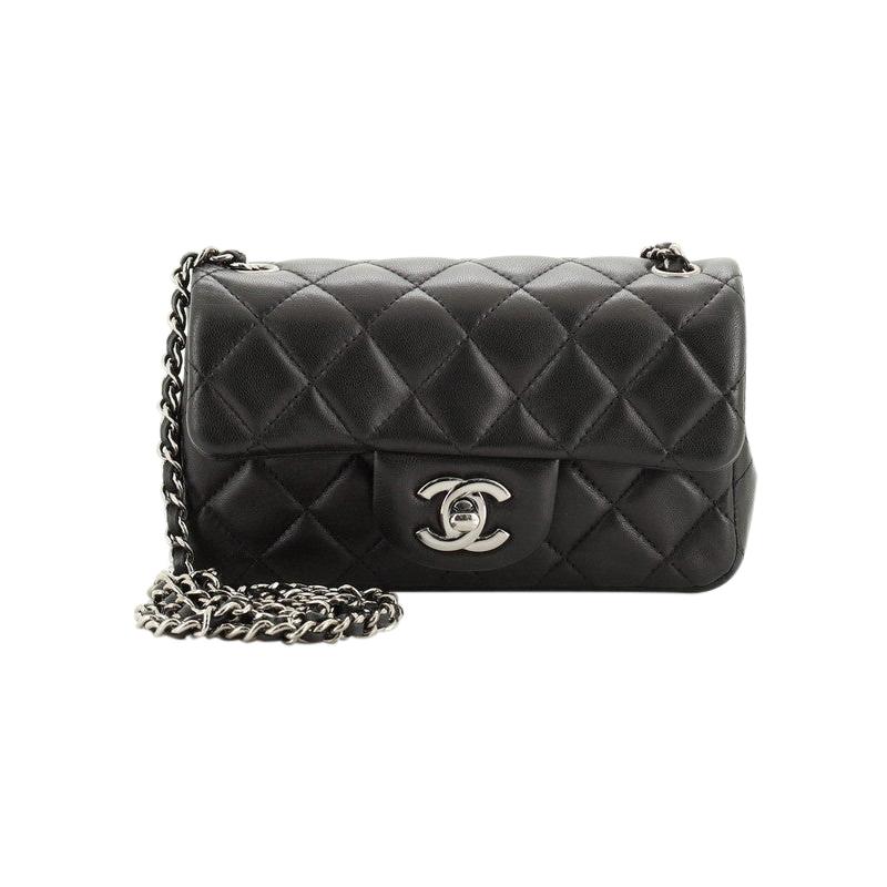 Chanel 2022 Black Quilted Caviar Leather Medium Classic Double Flap SHW